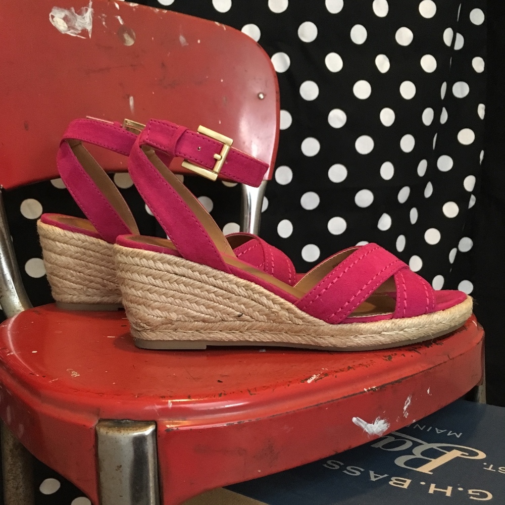 BASS KENDALL ESPADRILLES // Fuchsia